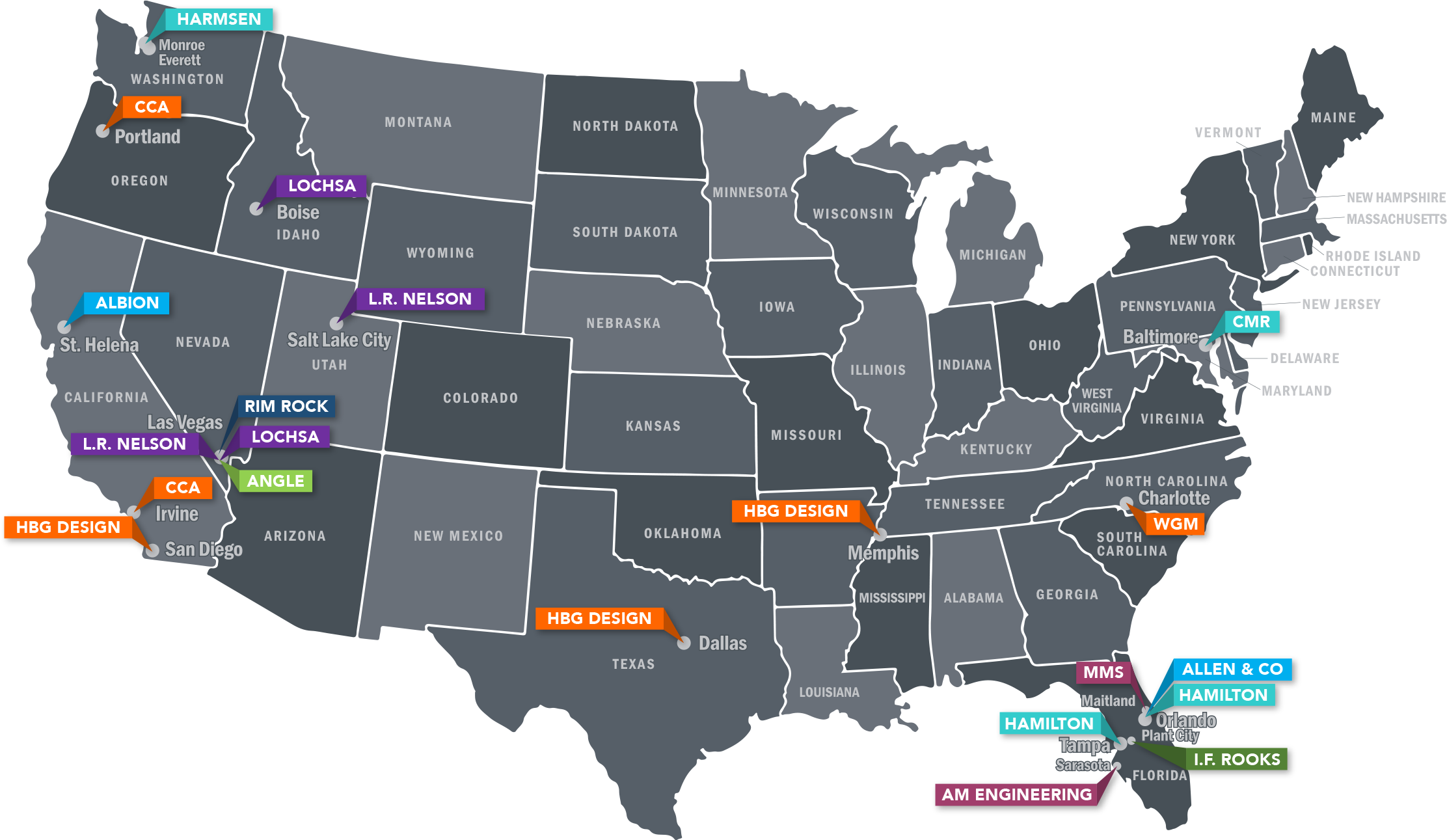 Nationwide Map